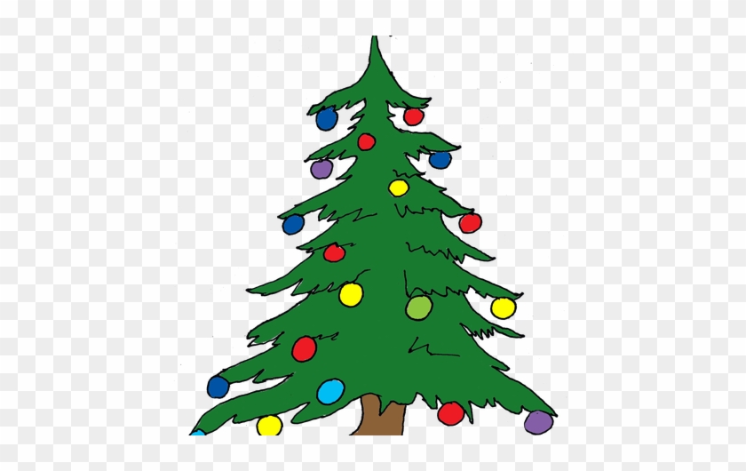 Merry Christmas Tree Clip Art - Christmas Day #373223