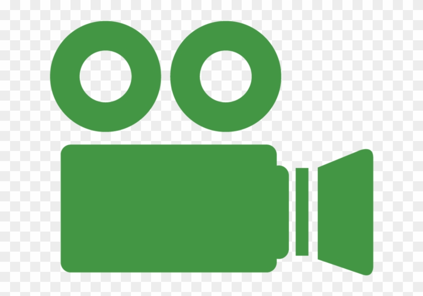 Green Video Camera Icon #373263