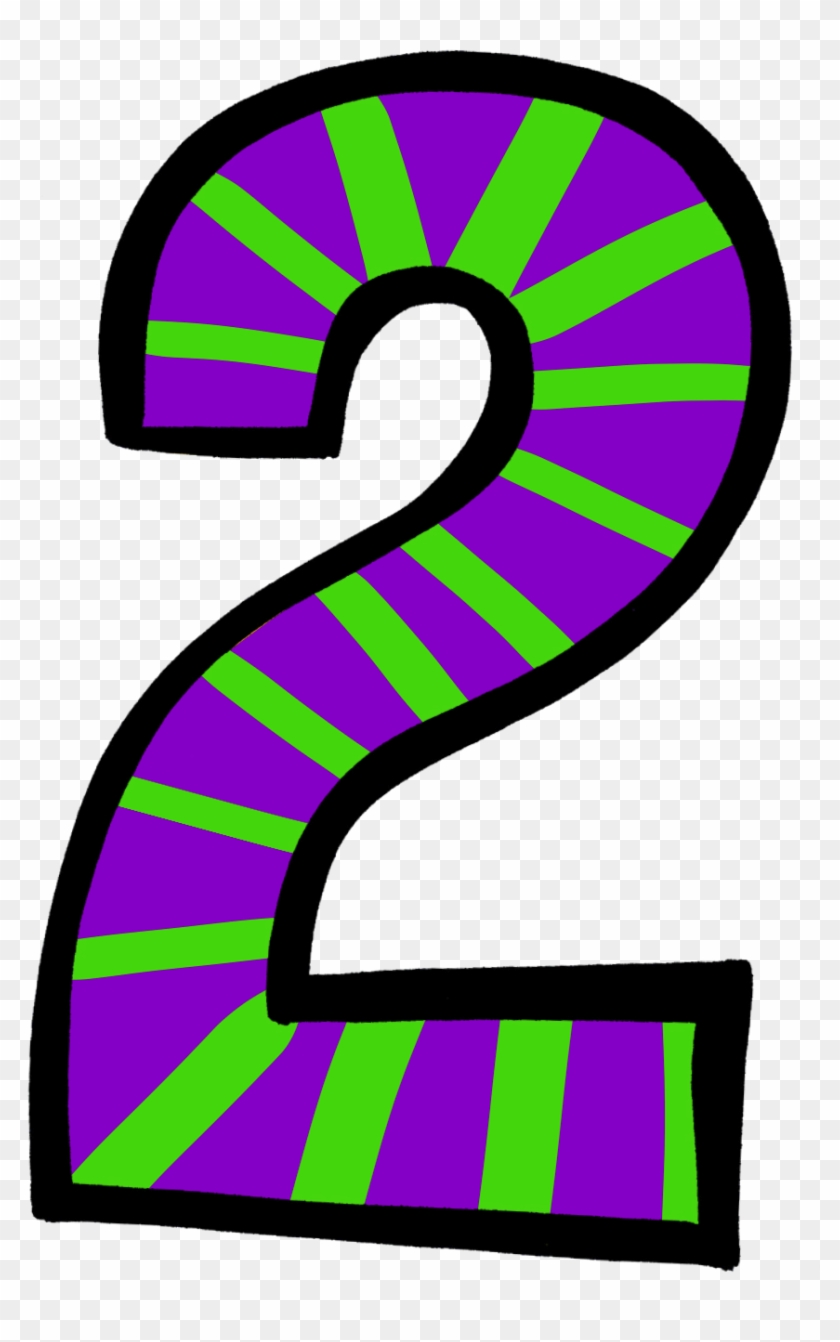 Number 2 Clipart - Number 2 Clipart #373311