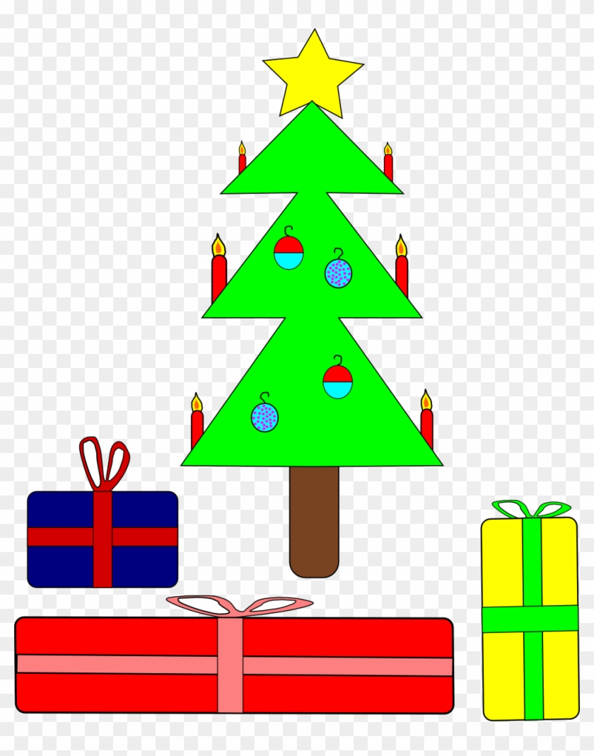 Machovka Christmas 2 Scalable Vector Graphics Svg Clip - Christmas Tree Clip Art #373388