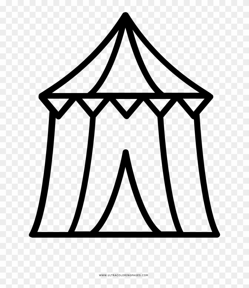 Circus Tent Coloring Page Ultra Coloring Pages Circus - Tenda De Circo Para Colorir #373426