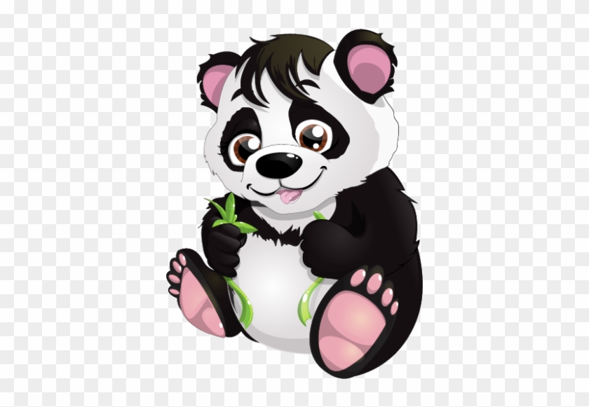 Açıklama - Panda Comiendo Bambu Animado #373522