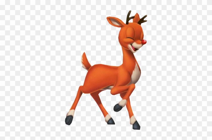 Cartoon Rudolph Xmas Clip Art Images On A Transparent Renne Au Nez Rouge Png Free Transparent Png Clipart Images Download