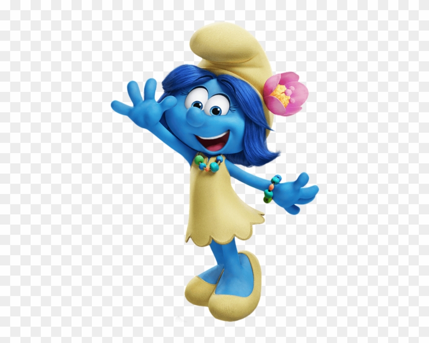 Blossom Smurfs The Lost Village Transparent Png Image - Smurf Lost Village Characters #373668