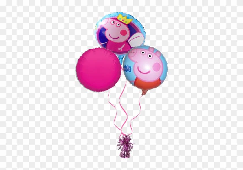 Peppa Bouquet - Peppa Pig Balloons Png #373706