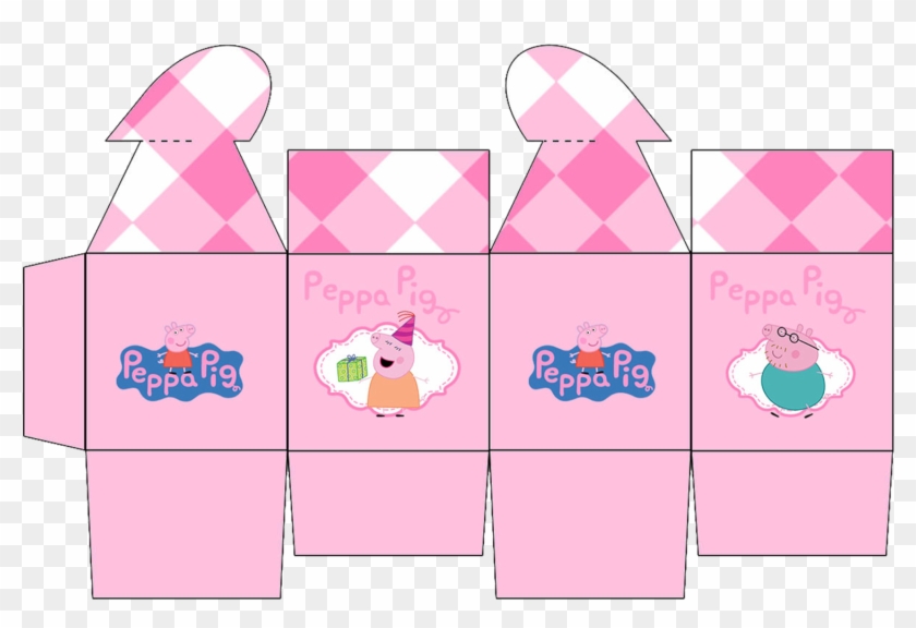 Caixinha Coração Peppa - Peppa Pig Printable Gift Boxes #373719