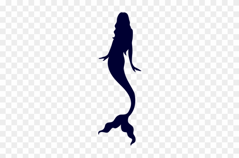 Mermaid Aquatic Creature Silhouette - Silhuetas Sereia Png #373721