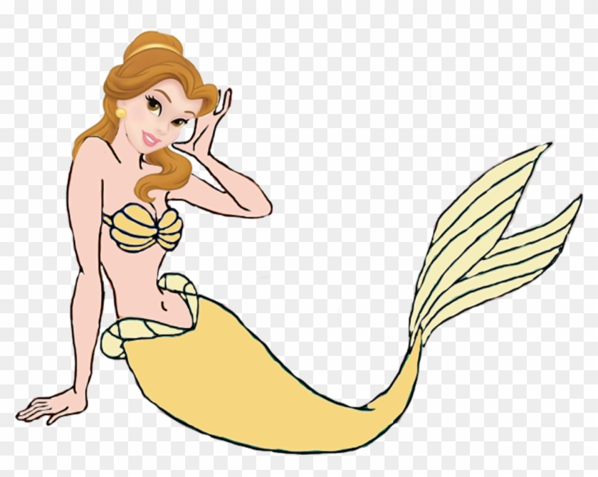 Princess Belle As A Mermaid By Darthraner83 - Alice As A Mermaid #373763