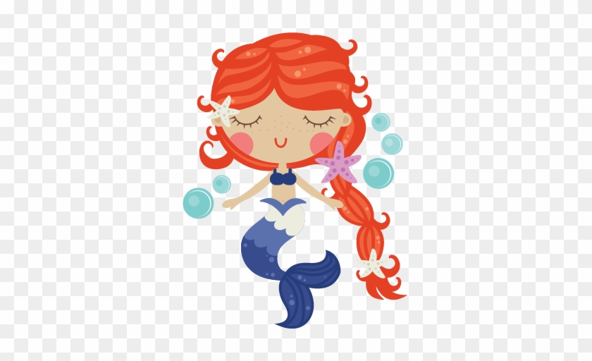 Mermaid Svg Scrapbook Cut File Cute Clipart Files For - Scalable Vector Graphics #373766