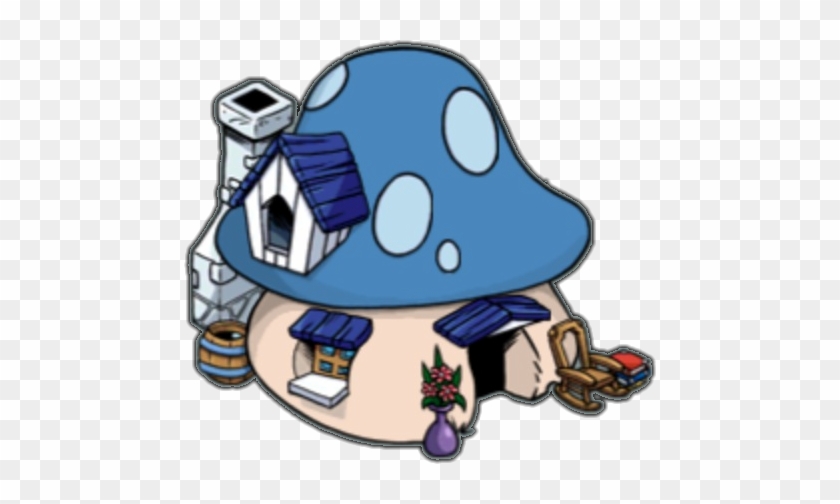 Grandpa Smurfs Hut Is Also Available In The Mountains - Smurf Hut #373773
