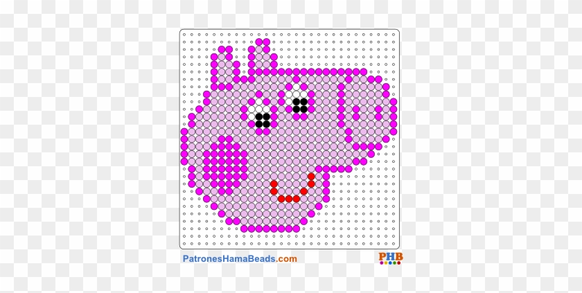 Peppa Pig Plantilla Hama Bead - Hama Beads Peppa Pig #373847