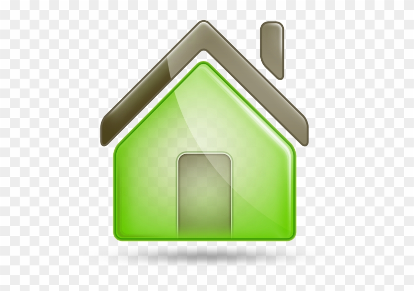 Download Png Image Report - Green Home Icons For Website #373869