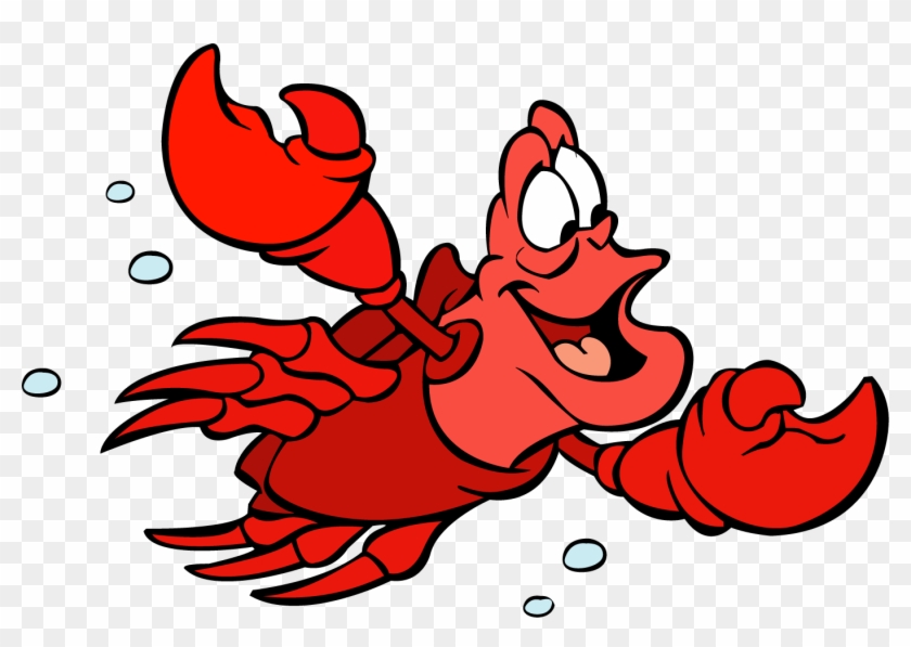 The Little Mermaid Clip Art Medium Size - Sebastian Little Mermaid #373936