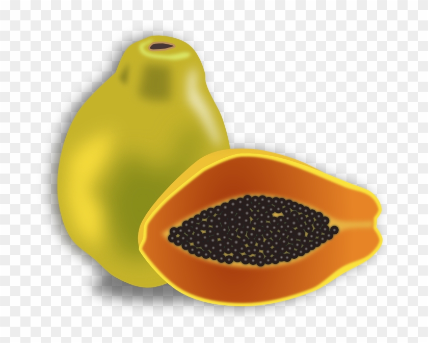 Mango Clipart Papaya Fruit - Clipart Papaya #374106