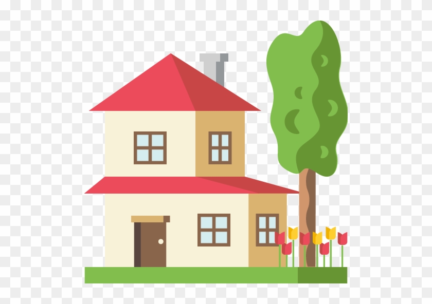 House With Garden Emoji - House Emoji #374121