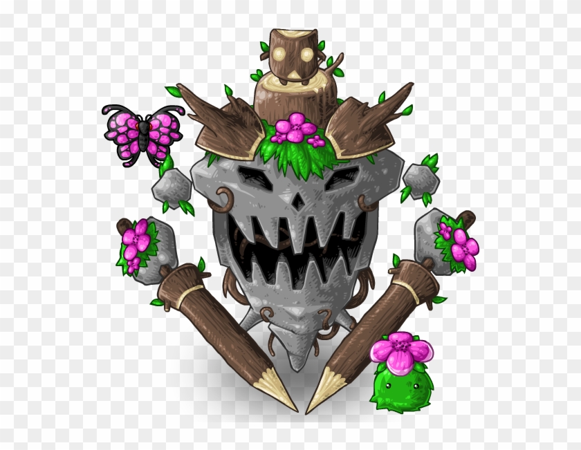 Nature Golem By Kupogames - Cartoon #374122