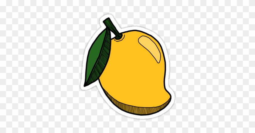 Inspirational Mango Cartoon Images Mango Sticker Stickers - Cartoon Picture Of Mango #374177