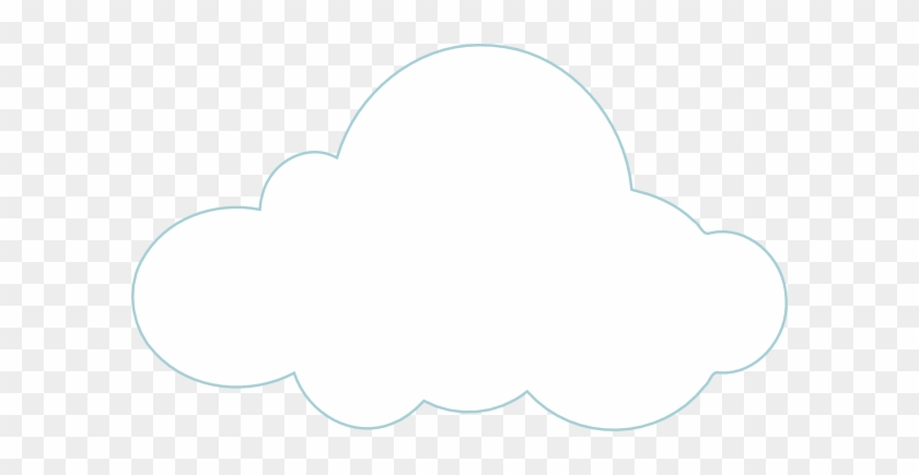 White Cloud Clipart - White Cloud Vector Png #374176