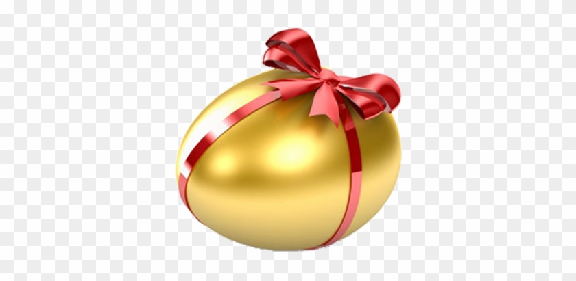 Gold Easter Egg Png Image - Easter Egg Transparent Background #374192