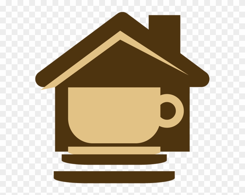 Coffee Cup Cafe House Clip Art - Coffee House Icon Png #374206