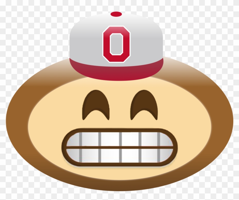 Photos Of Brutus Buckeye Clip Art Medium Size - Open Eye Crying Laughing Emoji Memes #374209