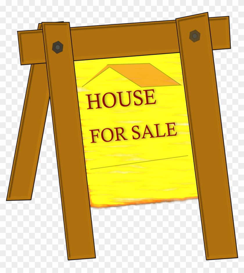 House For Sale Clip Art At Vector Clip Art Online - House Signs #374210