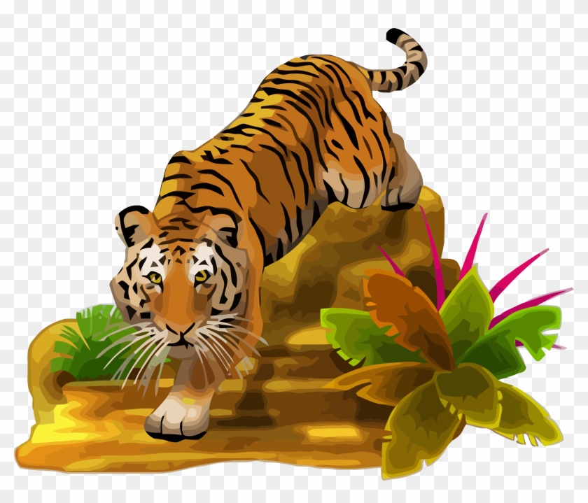 Nature Tigger Cartoon Clipart Png Image Download - Tiger Clipart #374232