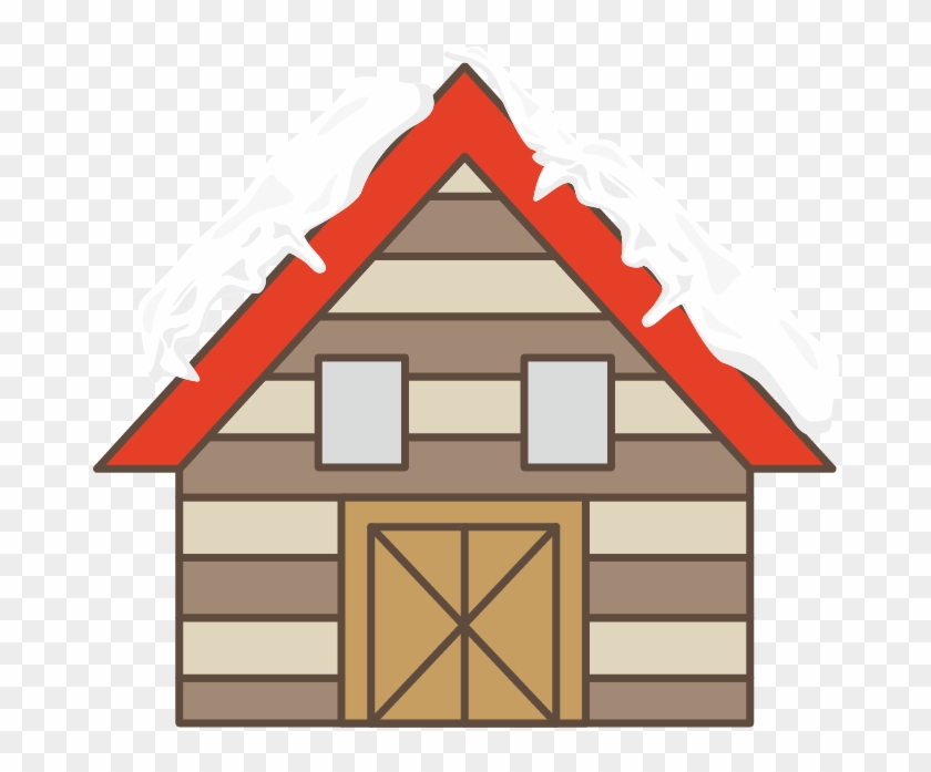 Roof Snow House Euclidean Vector - House #374255