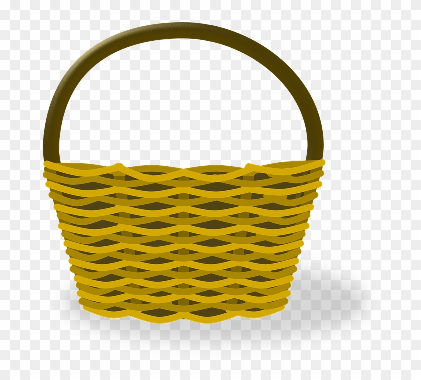 Basket Hot Air Balloon Wicker Clip Art - Basket Hot Air Balloon Wicker Clip Art #374300