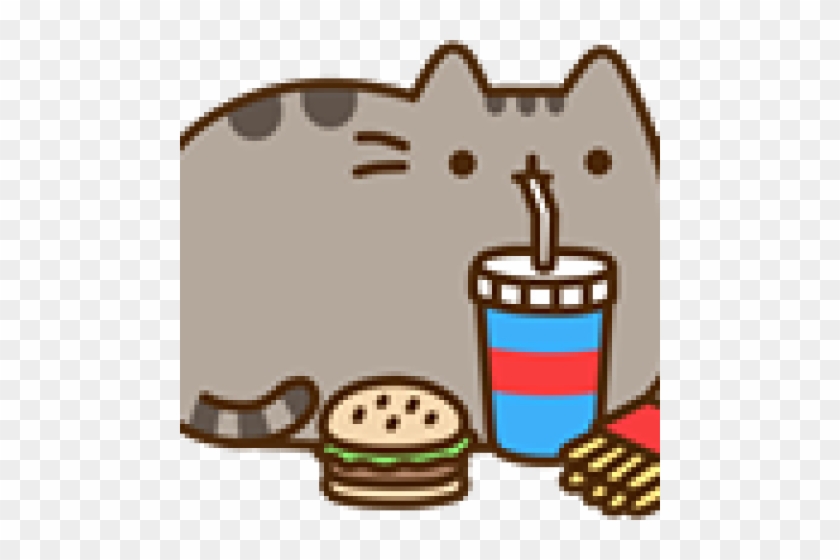 Click To Edit - Pusheen Eating Gif #374319