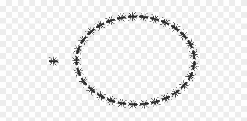 Oval Border Clipart - Circle Garland Borders Png #374363