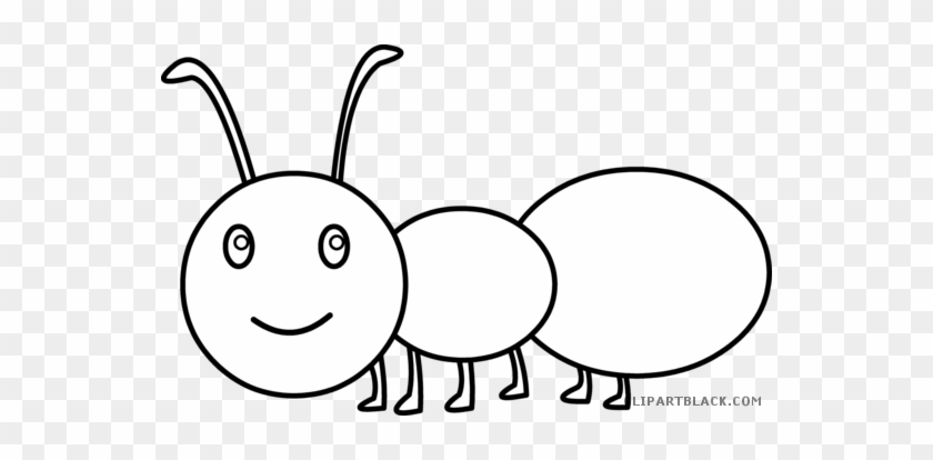 Picnic Ants Animal Free Black White Clipart Images - Ant Black And White #374445