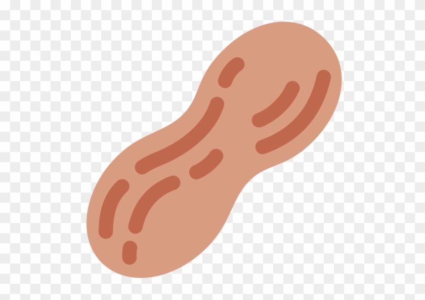 Twitter - Peanut Emoji Transparent Background #374476