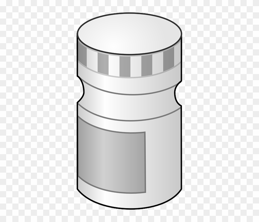 Tube, Jar, Medication, Peanuts, Medical, Peanut - Spice Bottle Clipart #374512