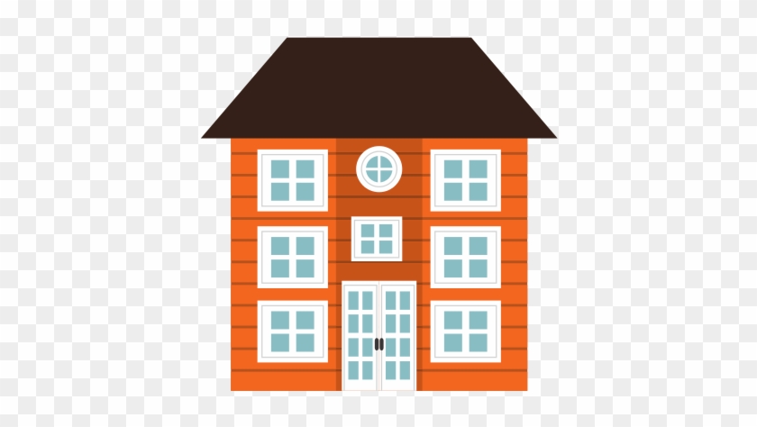 Tall House - Vector Graphics #374518