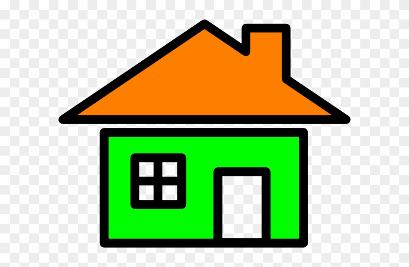 House Orange And Green - Orange And Green House #374523