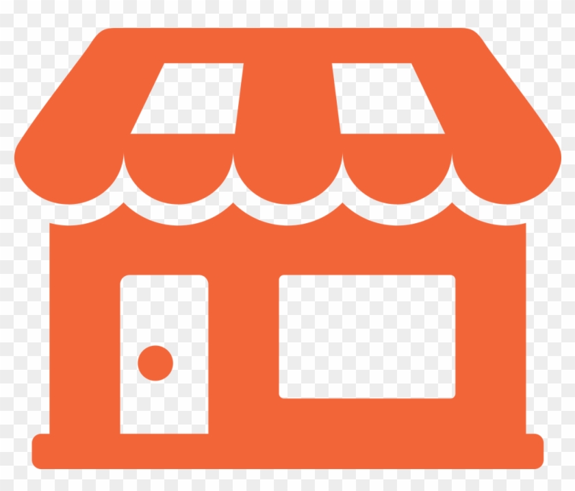 Store-icon - Store Icon Png Orange #374584