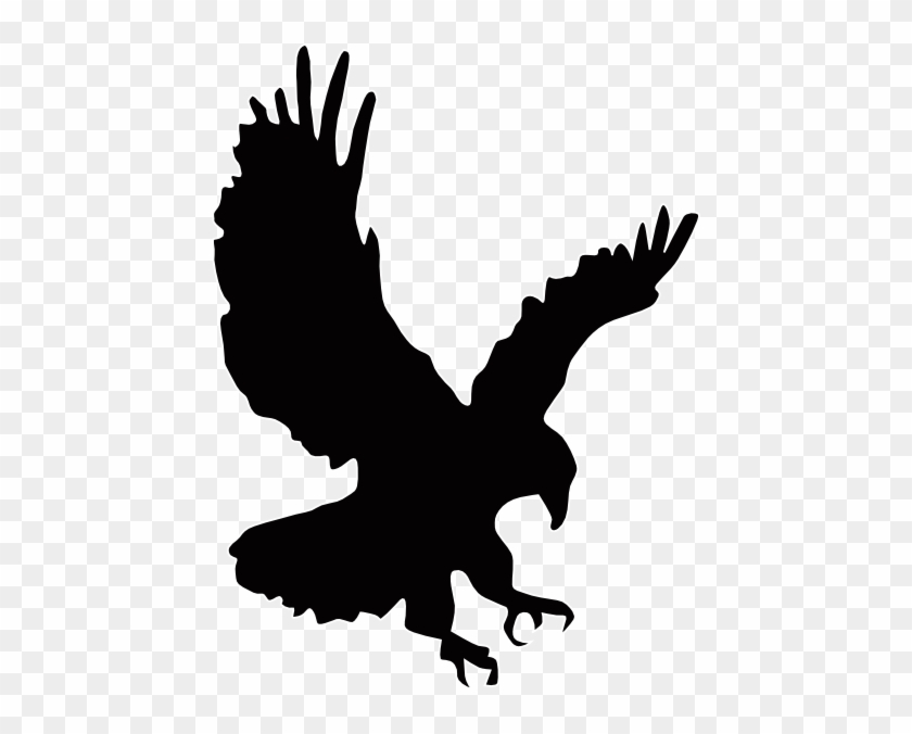 Eagle 4 Landing Right Clip Art At Clker - Eagle Landing Clip Art #374640