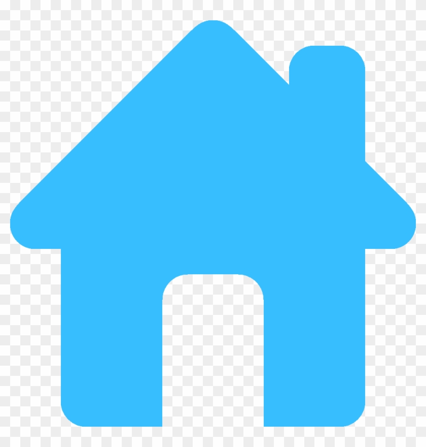 Smart Car - Blue House Png Icon #374646