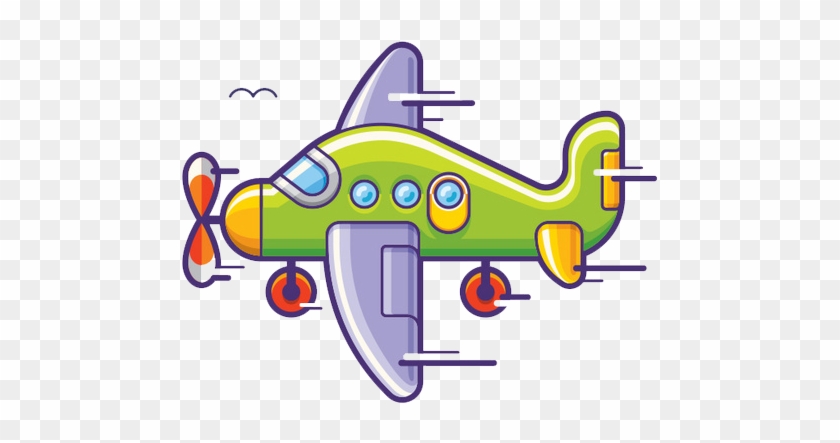 Airplane Vehicle Cartoon Illustration - Airplane Vehicle Cartoon Illustration #374719