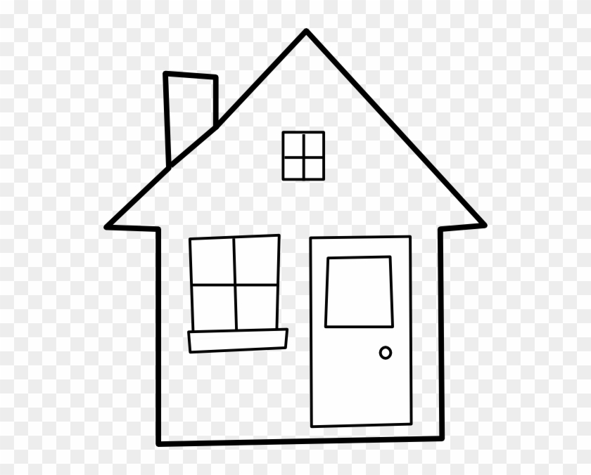House Outline Clipart Black And White Free - House Images In Black And White #374706