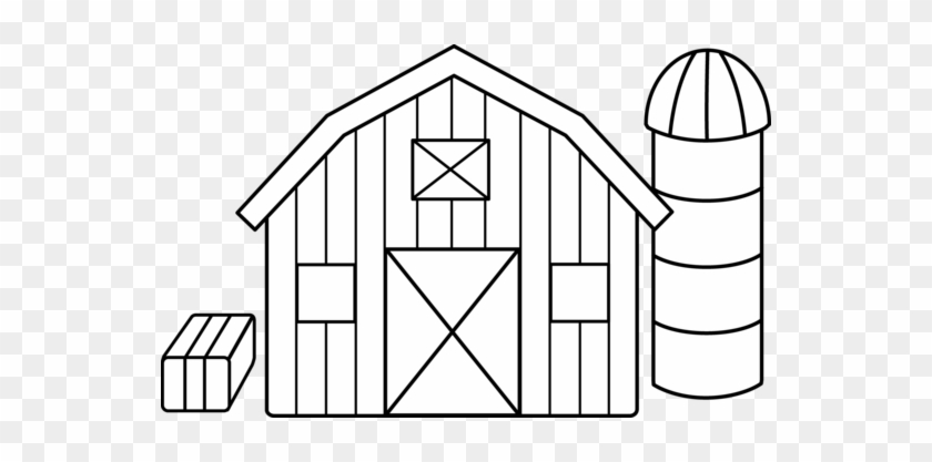 Barn Outline Cliparts Free Download Clip Art Png - Barn Coloring Pages #374728