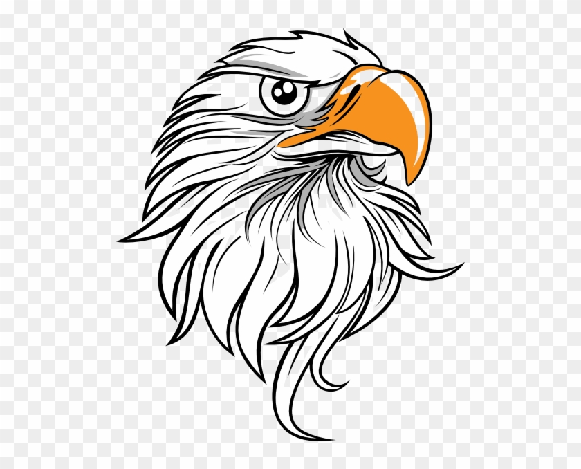 Eagle Head Clipart - Eagle Head Vector Png #374747