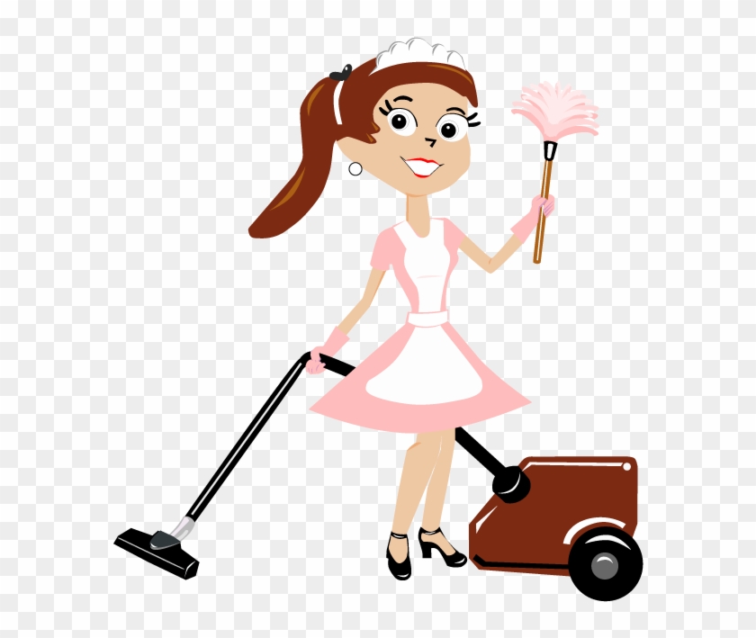 We Take Cleaning Your Home Serious - Cartoon #374801