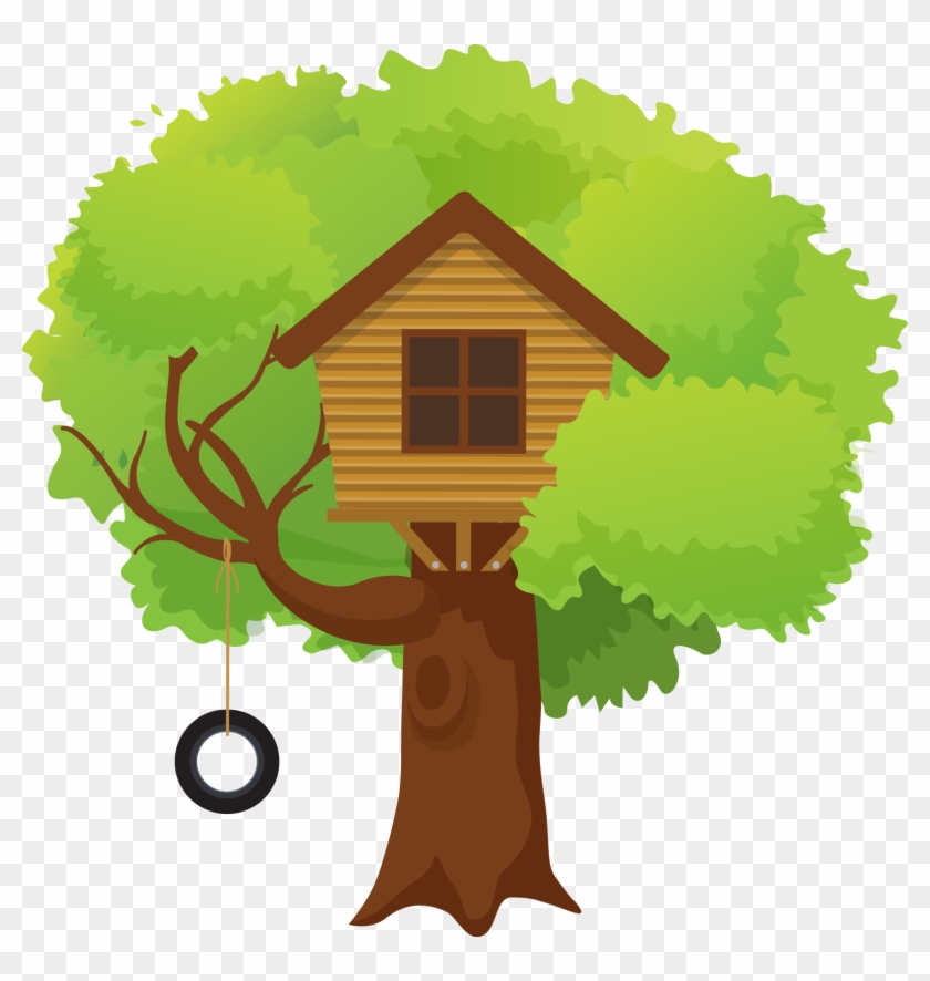 Tree House Illustration - Tree House Illustration #374988