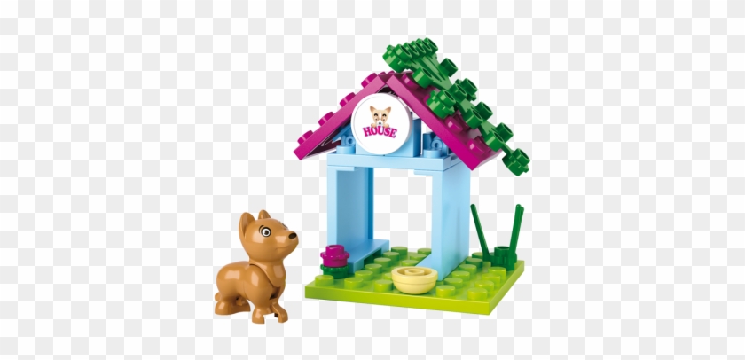 Sluban Dog House M38-b0513 - Sluban Building Blocks Girls Dream Serie Dog House #374994