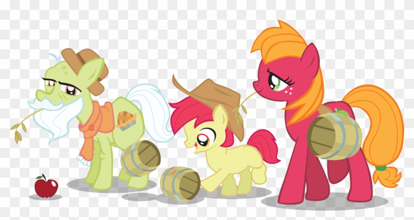 Pony Applejack Cartoon Mammal Vertebrate Horse Like - Mlp Granny Smith Baby  - Free Transparent PNG Clipart Images Download