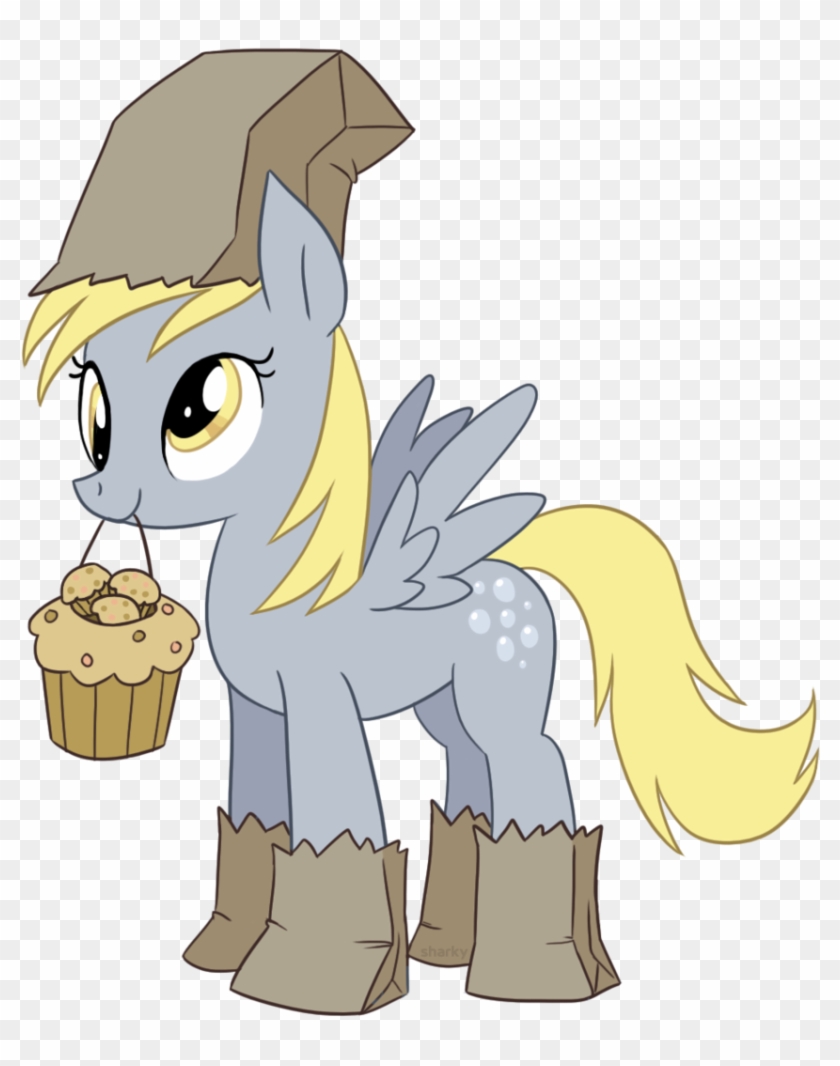 My Little Pony Friendship Is Magic Wallpaper Probably - Derpy Hooves Paper Bag #375023