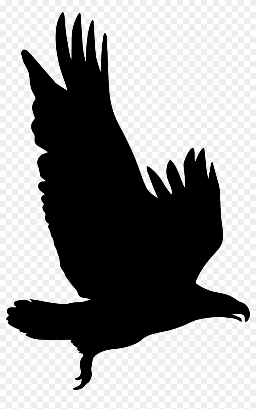 Clipart - Eagle Silhouette #375057