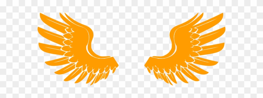 Orange Hawk Wings Clip Art At Clker - Orange Hawk Wings Clip Art At Clker #375063